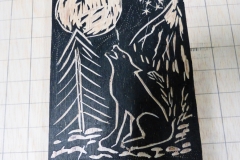 Block Printing Class 2017 - Block Close Up