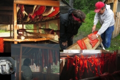 Preparing Salmon in Traditional Ways