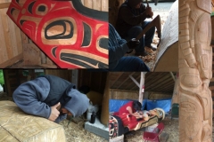 Artists in Residence - Chilkat Carvers
