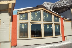 Eagle Viewing Lobby Exterior-with all windows in