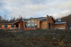 JKCHC from SE direction on river side 10-16-13