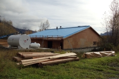 The north face of the JKHC building 10-6-13