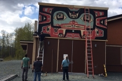 Wall Panel Installation and Celebration